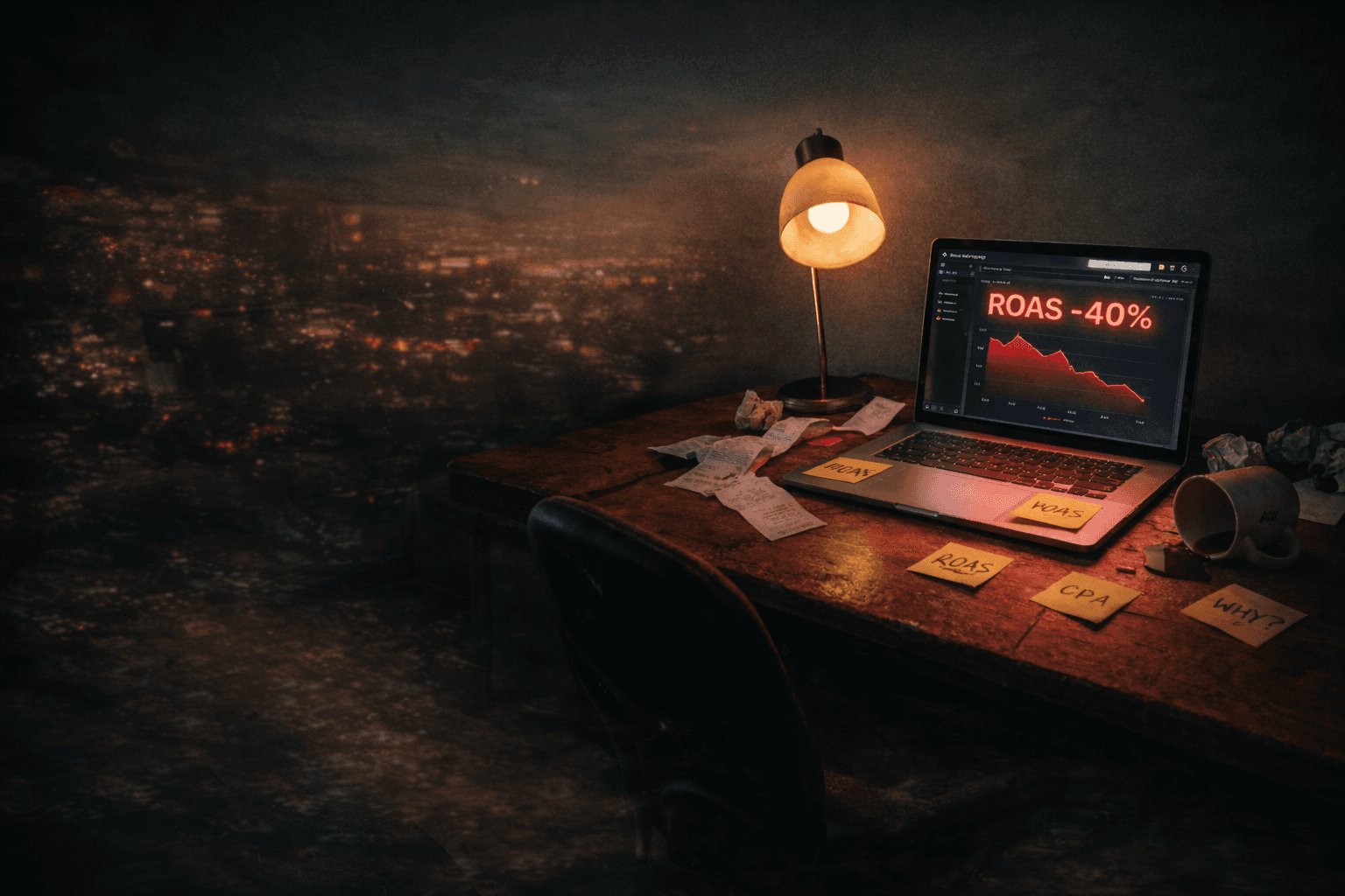 Meta Ads Dashboard Background